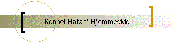 Kennel Hatani Hjemmeside